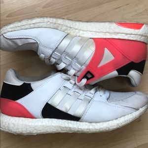 Adidas EQB Boost Support S- 10.5 Rarely Worn White